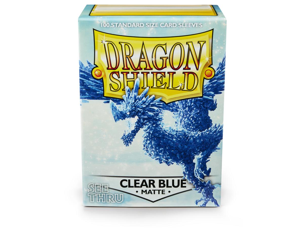 DRAGON SHEILD CLEAR BLUE MATTE 100