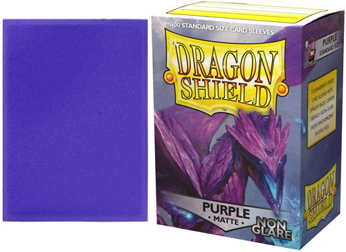 DRAGON SHEILD PURPLE NONGLARE MATTE 100