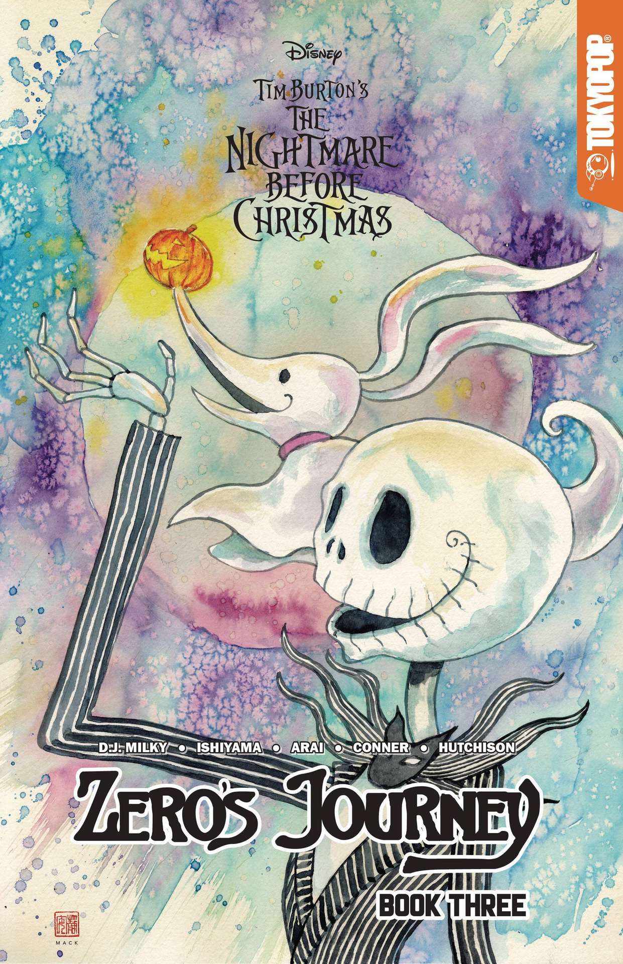 DISNEY MANGA NIGHTMARE XMAS ZEROS JOURNEY TP 03 MACK LTD VARIANT