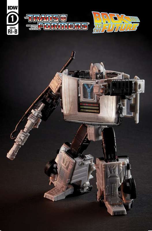 TRANSFORMERS BACK TO FUTURE #1 (OF 4) 1:25 TOY PHOTO RATIO VARIANT