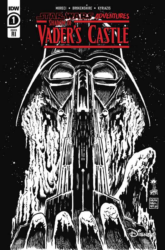 STAR WARS ADV SHADOW OF VADERS CASTLE 1:10 CVR FRANCAVILLA RATIO VARIANT