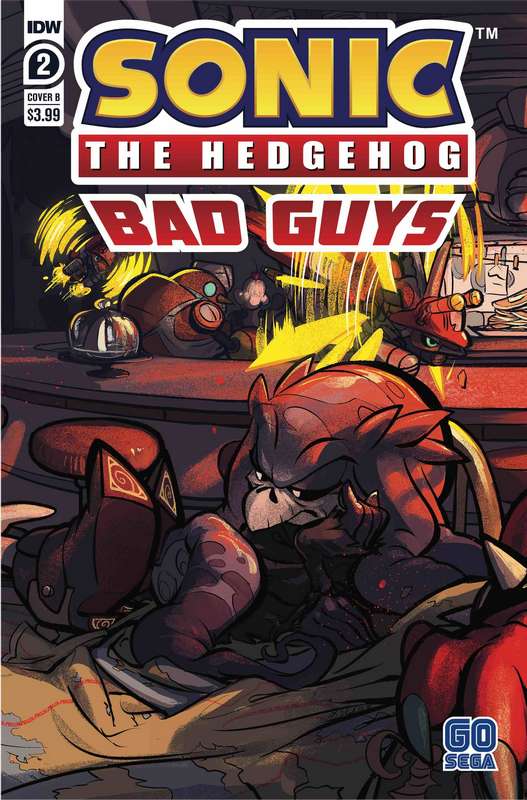 SONIC THE HEDGEHOG BAD GUYS #2 (OF 4) CVR B SKELLY