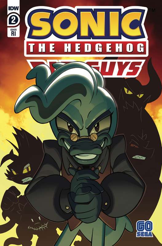 SONIC THE HEDGEHOG BAD GUYS #2 (OF 4) 1:10 LAWRENCE RATIO VARIANT