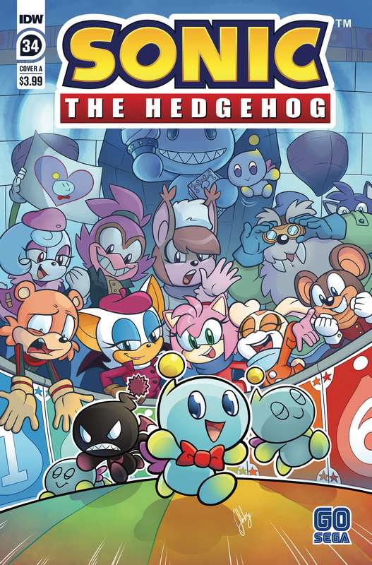 SONIC THE HEDGEHOG #34 CVR A BULMER