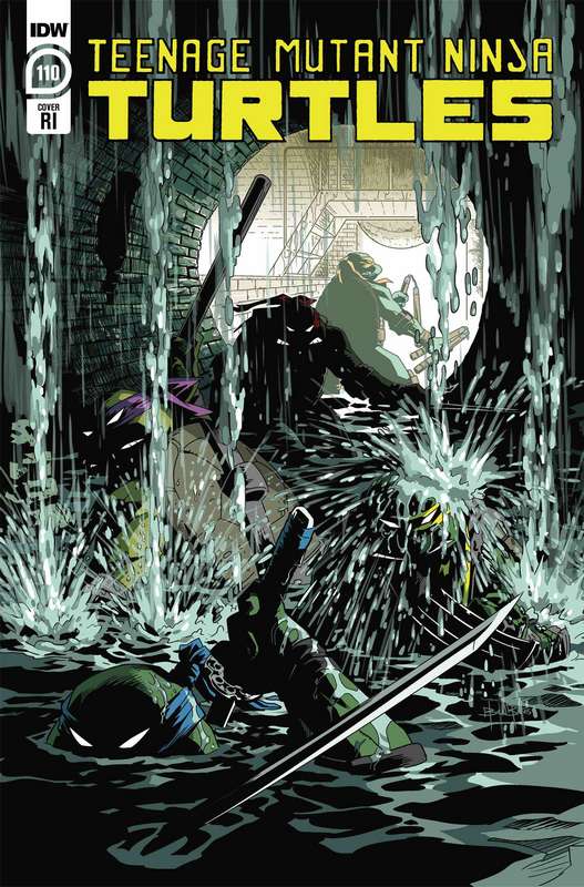 TMNT ONGOING #110 1:10 BEN BATES RATIO VARIANT