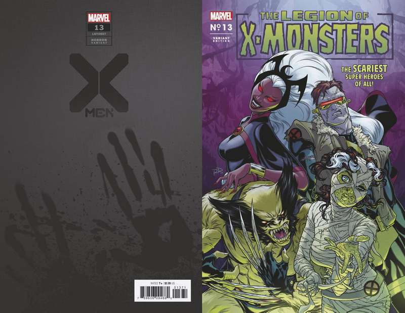 X-MEN #13 DAUTERMAN LEGION X-MONSTERS HORROR VARIANT XOS