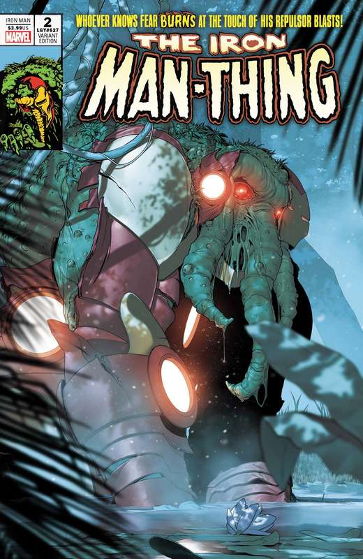 IRON MAN #2 DE IULUS IRON MAN THING HORROR VARIANT