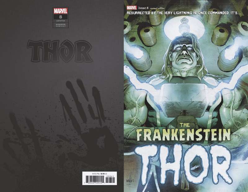 THOR #8 FRANKENSTEINS THOR HORROR VARIANT