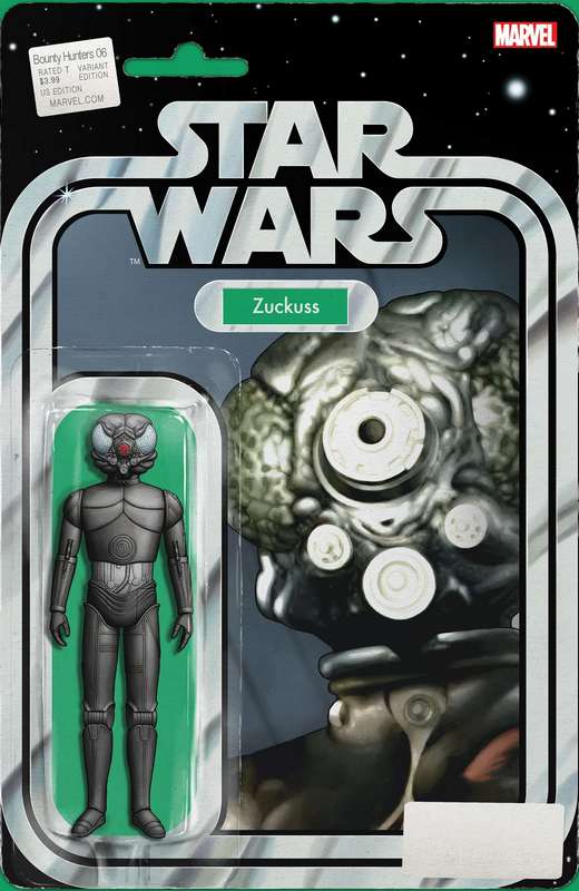 STAR WARS BOUNTY HUNTERS #6 CHRISTOPHER ACTION FIGURE VARIANT