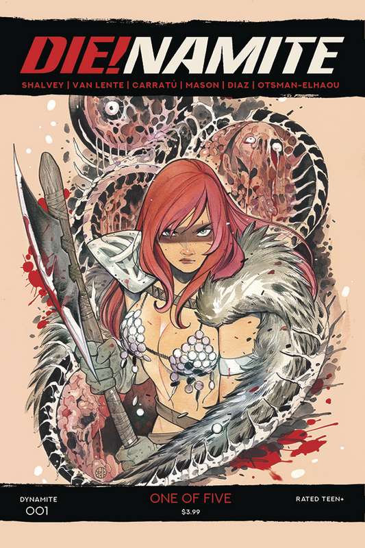 DIE!NAMITE #1 CVR D MOMOKO RED SONJA