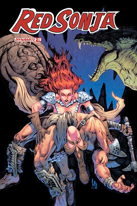 RED SONJA #20 1:7 LAU HOMAGE RATIO VARIANT