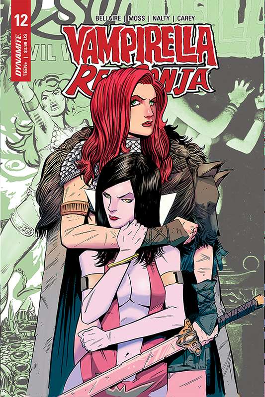 VAMPIRELLA RED SONJA #12 CVR E MOSS