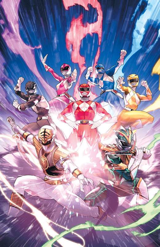 MIGHTY MORPHIN POWER RANGERS #55 1:25 CAMPBELL RATIO VARIANT