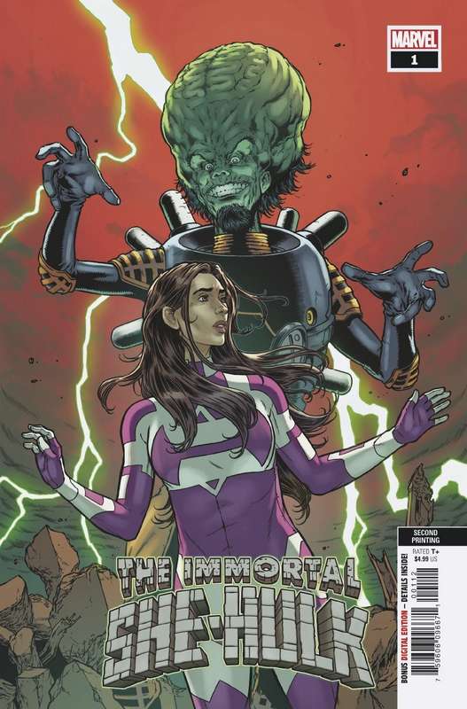 IMMORTAL SHE-HULK #1 2ND PTG DAVIS HUNT VARIANT