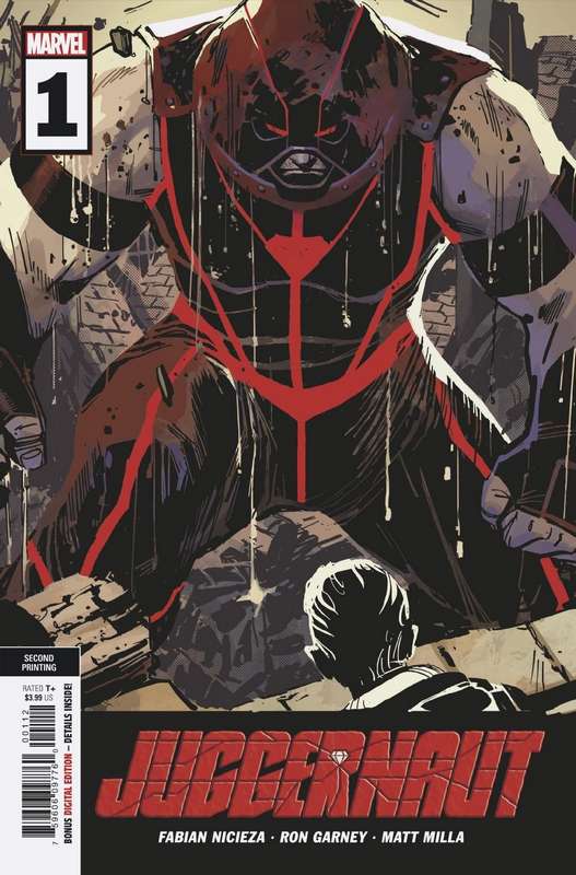 JUGGERNAUT #1 (OF 5) 2ND PTG GARNEY VARIANT DX