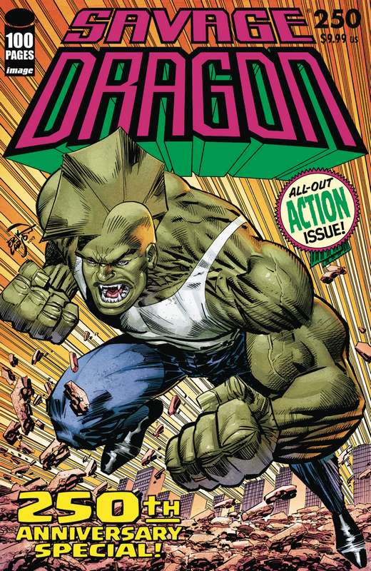 SAVAGE DRAGON #250 CVR A LARSEN (MR)