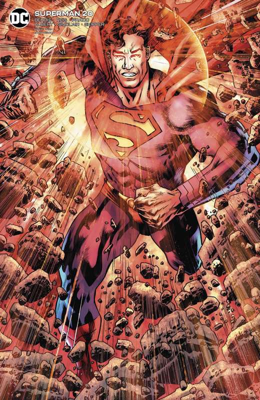 SUPERMAN #20 CARD STOCK BRYAN HITCH VARIANT ED