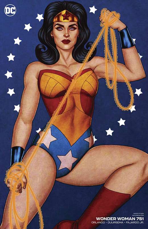 WONDER WOMAN #85 JENNY FRISON VARIANT ED