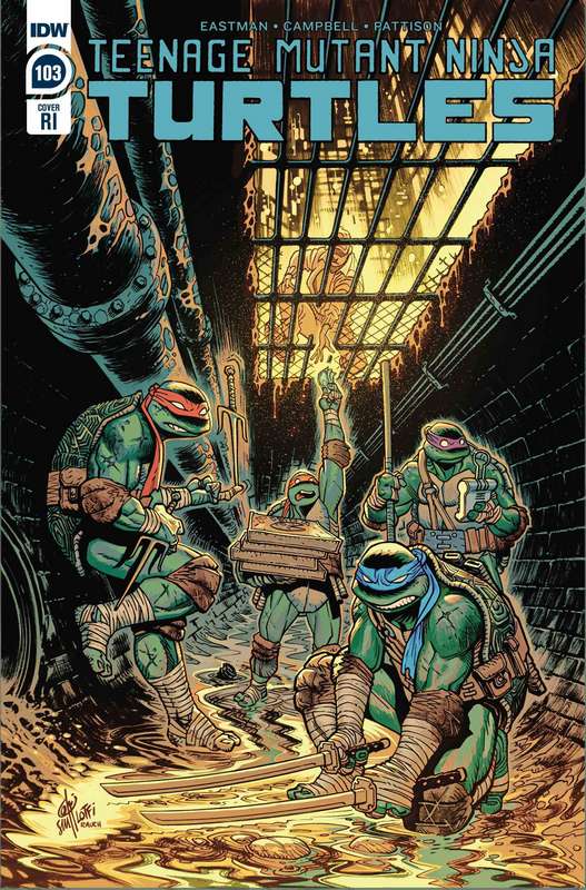 TMNT ONGOING #103 1:10 LOFTI RATIO VARIANT