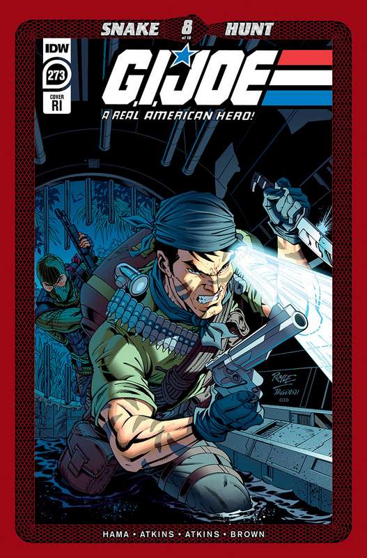 GI JOE A REAL AMERICAN HERO #273 1:10 ROYLE RATIO VARIANT