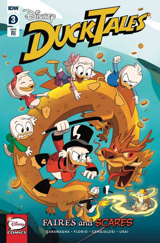 DUCKTALES FAIRES & SCARES #3 (OF 3) 1:10 DUCKTALES CREATIVE TEAM RATIO VARIANT