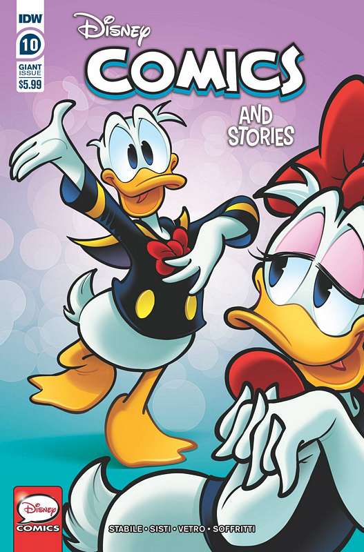 DISNEY COMICS AND STORIES #10 CVR A VETRO