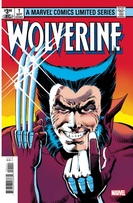 WOLVERINE CLAREMONT & MILLER #1 FACSIMILE EDITION