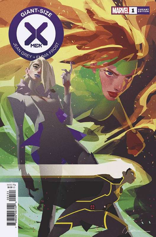 GIANT SIZE X-MEN JEAN GREY & EMMA FROST #1 1:25 PAREL RATIO VARIANT DX