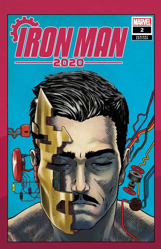 IRON MAN 2020 #2 (OF 6) SUPERLOG HEADS VARIANT