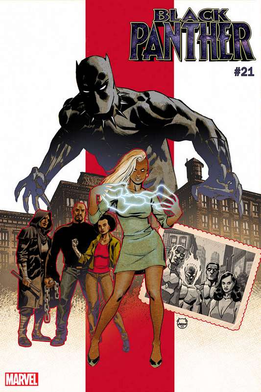 BLACK PANTHER #21 JOHNSON VARIANT