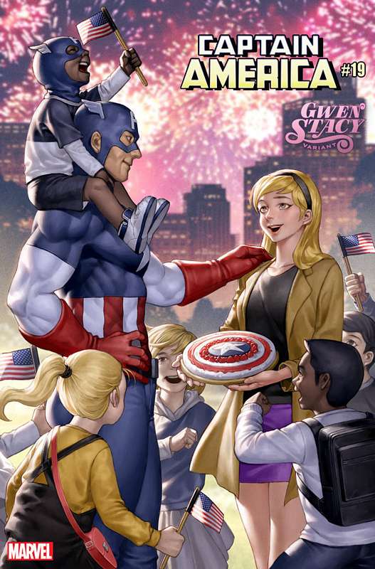 CAPTAIN AMERICA #19 YOON GWEN STACY VARIANT