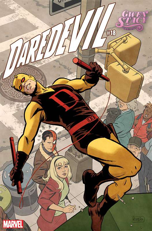 DAREDEVIL #18 RIVERA GWEN STACY VARIANT