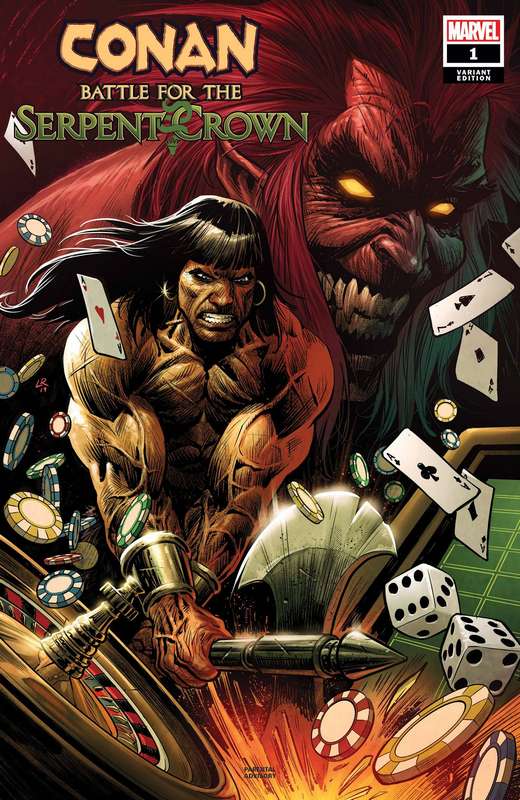 CONAN BATTLE FOR SERPENT CROWN #1 (OF 5) LUKE ROSS VARIANT