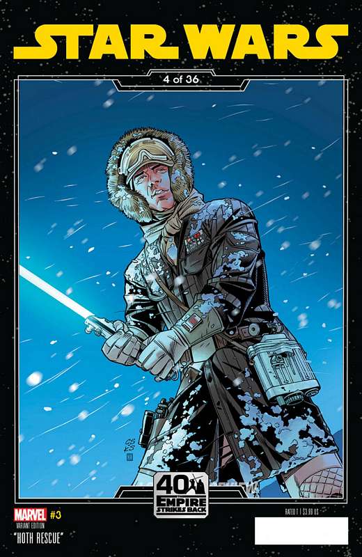 STAR WARS #3 SPROUSE EMPIRE STRIKES BACK VARIANT