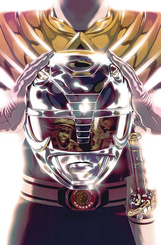 MIGHTY MORPHIN POWER RANGERS #48 FOIL MONTES VARIANT