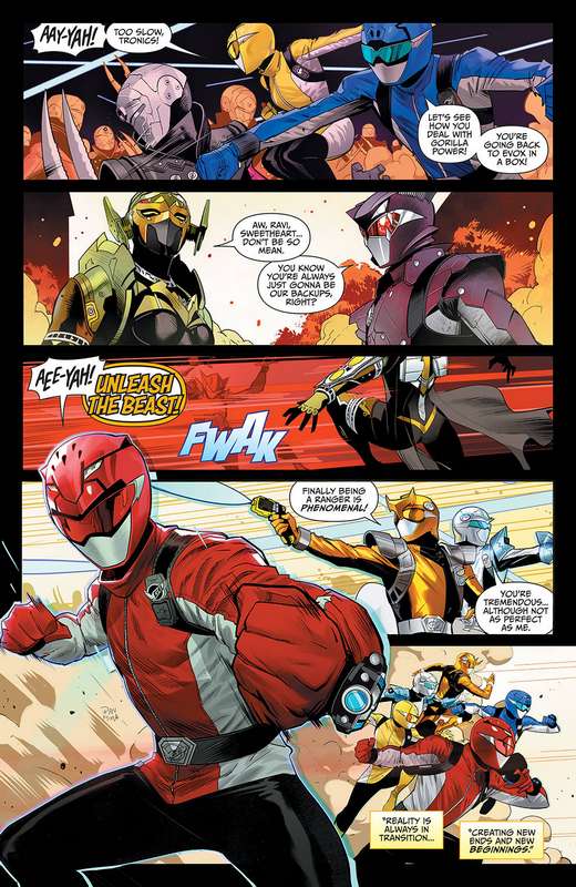 MIGHTY MORPHIN POWER RANGERS #48 FOC MORA VARIANT