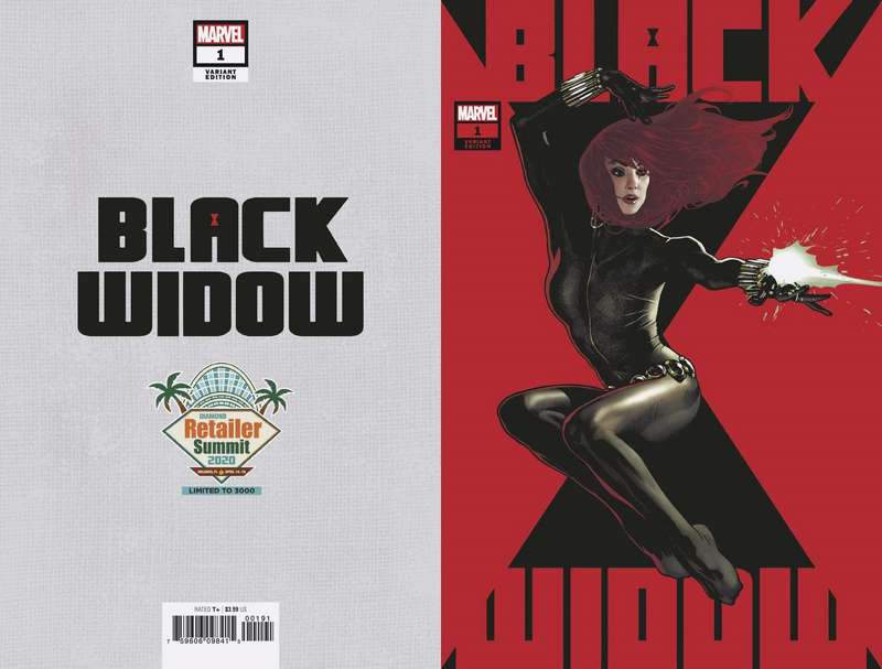 RETAILER SUMMIT 2020 BLACK WIDOW #1 HUGHES VARIANT