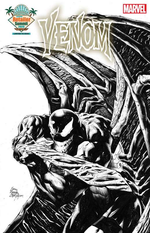 RETAILER SUMMIT 2020 VENOM #25 STEGMAN VARIANT