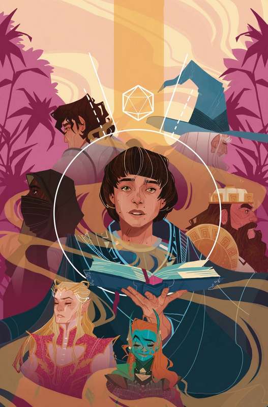 STRANGER THINGS D&D CROSSOVER #4 VARIANT CVR B BECK