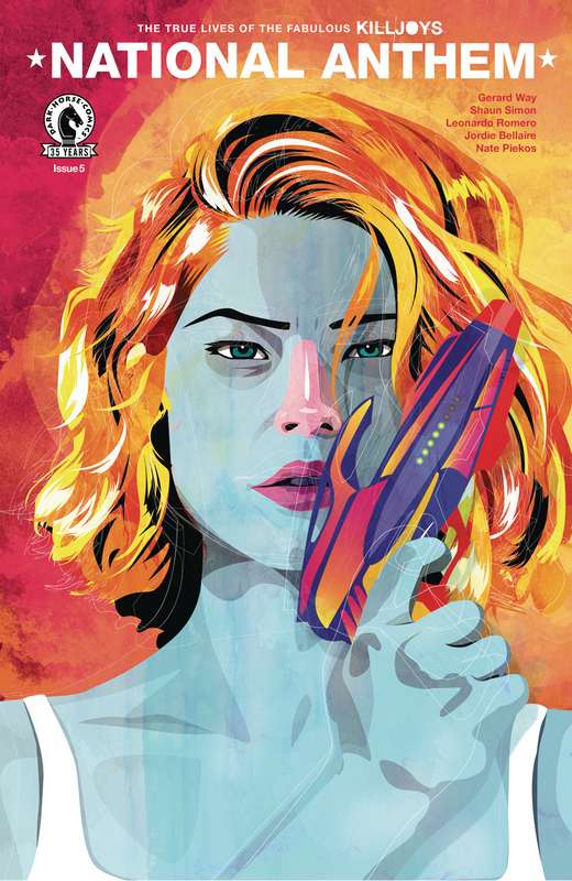 TRUE LIVES OF THE FABULOUS KILLJOYS NATIONAL ANTHEM #5 VARIANT ED B