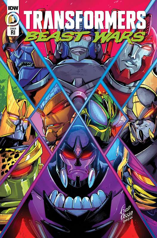 TRANSFORMERS BEAST WARS #1 1:10 DAN SCHOENING RATIO VARIANT