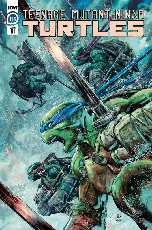 TMNT ONGOING #114 1:10 JESUS HERVAS RATIO VARIANT