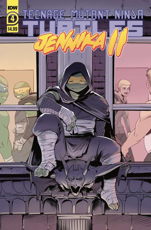 TMNT JENNIKA II #4 (OF 6) CVR A NISHIJIMA