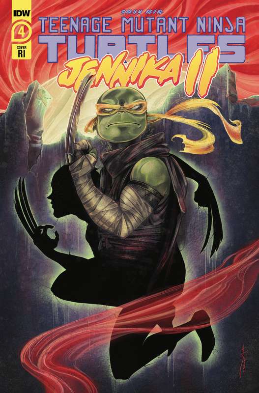 TMNT JENNIKA II #4 (OF 6) 1:10 SARA RICHARD RATIO VARIANT