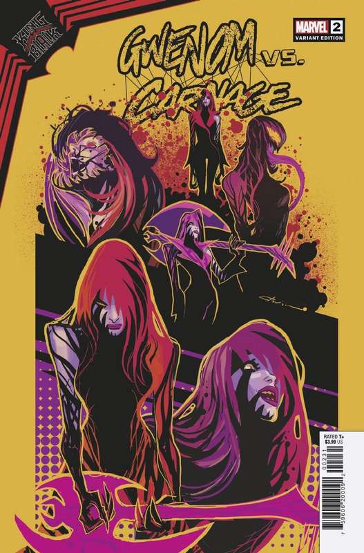 KING IN BLACK GWENOM VS CARNAGE #2 (OF 3) 1:10 FLAVIANO DESIGN VARIANT