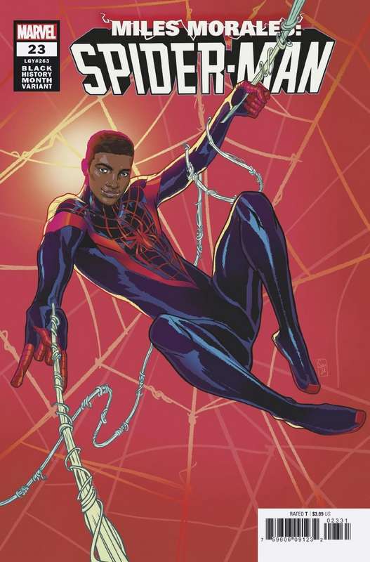 MILES MORALES SPIDER-MAN #23 SOUZA BLACK HISTORY VARIANT KIB