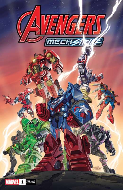 AVENGERS MECH STRIKE #1 (OF 5) TOY VARIANT