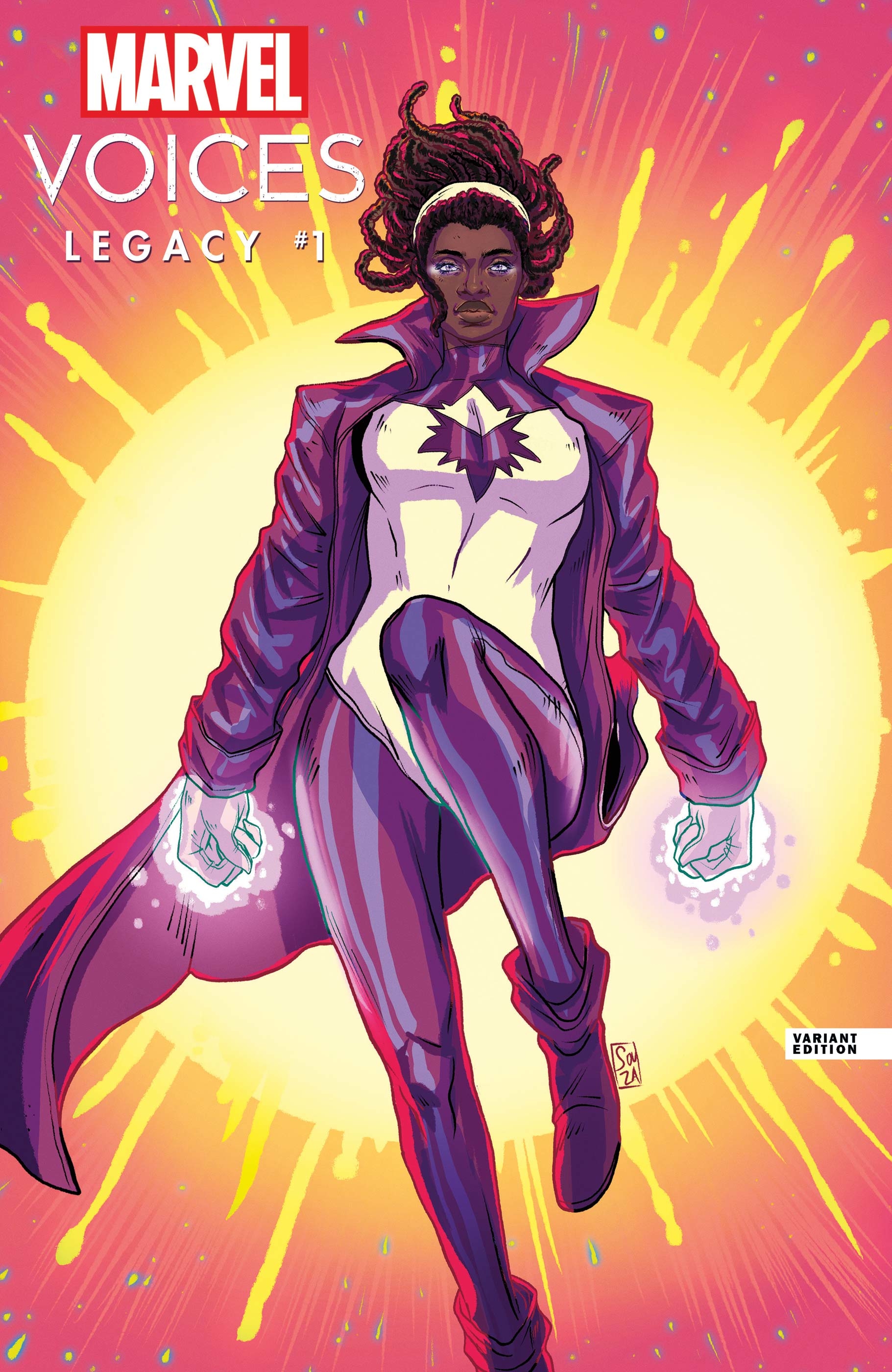 MARVELS VOICES LEGACY #1 SOUZA VARIANT