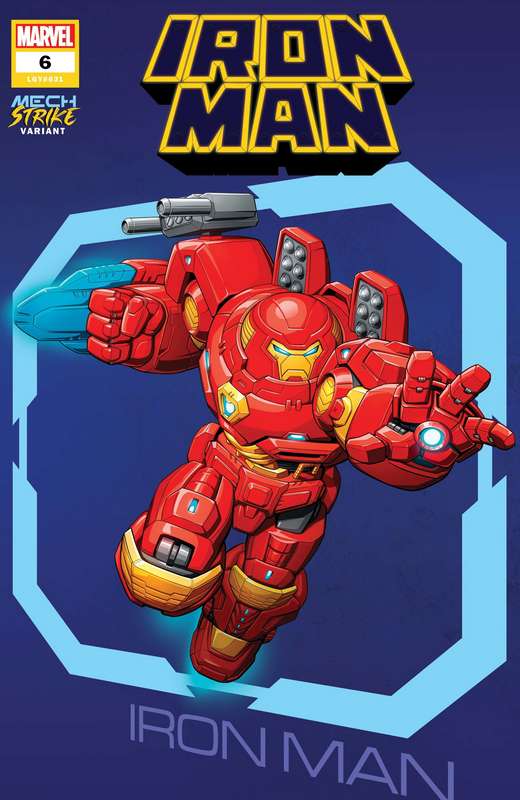 IRON MAN #6 BROWN AVENGER MECH STRIKE VARIANT