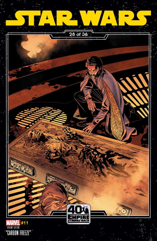 STAR WARS #11 SPROUSE EMPIRE STRIKES BACK VARIANT